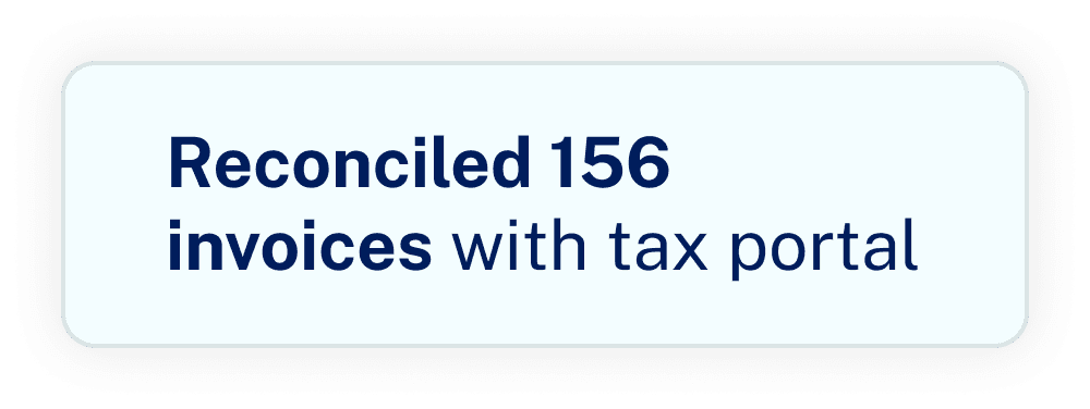 Reconciled Invoices